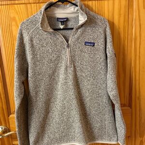 Patagonia Men's Zip-Up Sweater in Gray
